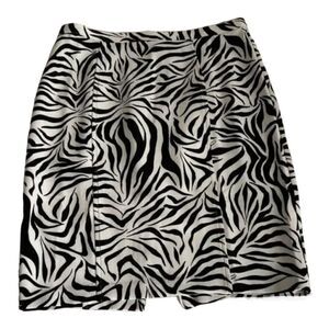 Boston Proper Zebra Print Pencil Skirt size 10